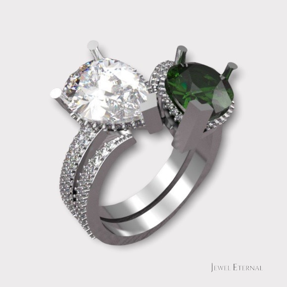 Toi et Moi Ring - Picture 6 of 17